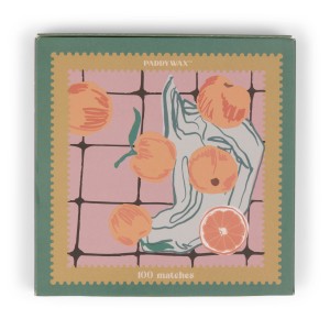 ACC53EU Jumbo Boxed Matches Paddywax (100 Pcs) Oranges 